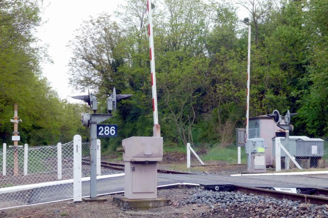 Allier - Coulandon - passage à niveau