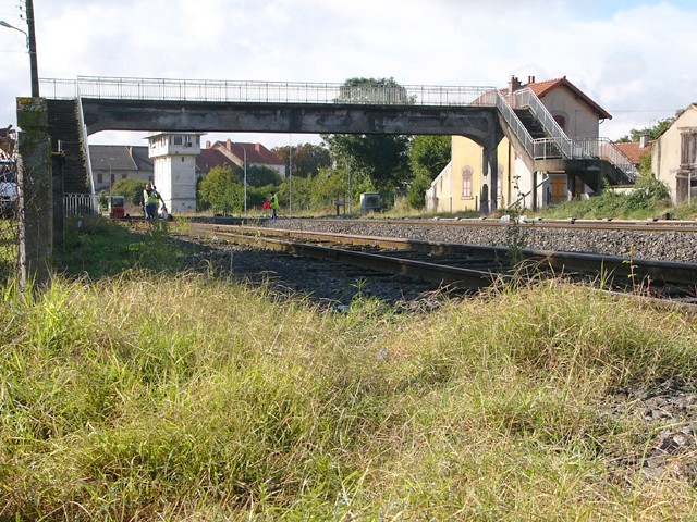 Allier - Gannat - passage à niveau