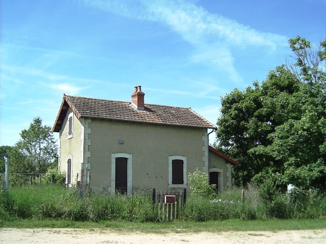 Allier -  - passage à niveau