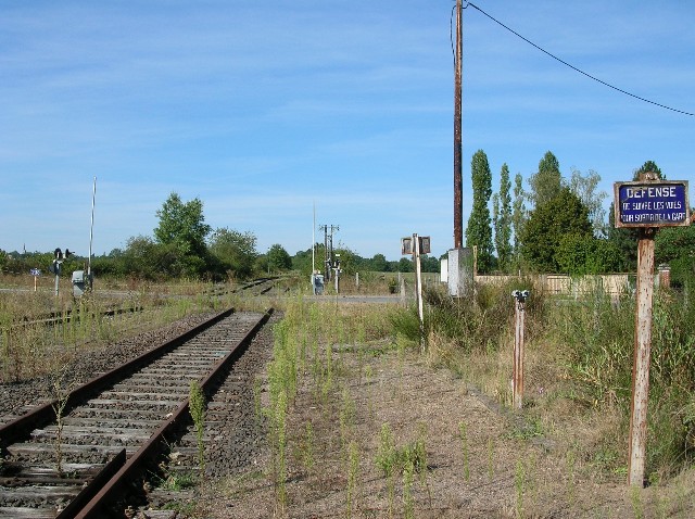 Allier -  - passage à niveau