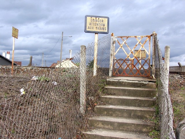 Allier -  - passage à niveau