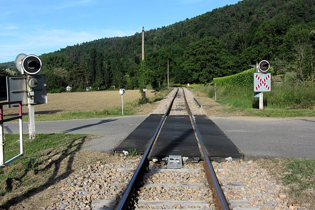 Ardèche - Boucieu le Roi - passage à niveau