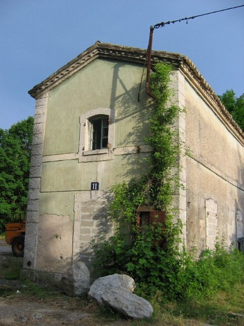 Ardèche -  - passage à niveau