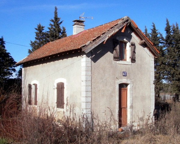 Ardèche - Grospierres - passage à niveau