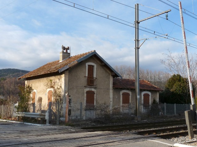 Ardèche - Meysse - passage à niveau