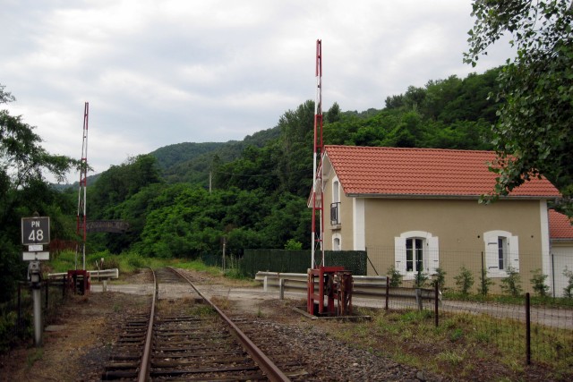 Ardèche - Peyraud - passage à niveau