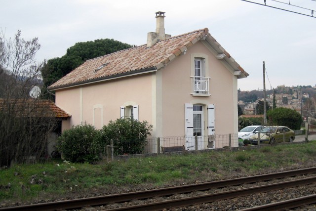 Ardèche - Saint Georges les Bains - passage à niveau