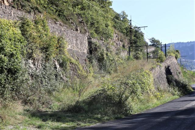 Aveyron - Saint Rome de Cernon - passage à niveau