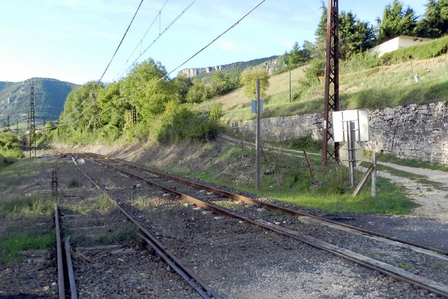 Aveyron - Tournemire - passage à niveau