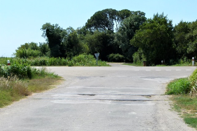 Bouches du Rhône - Arles - passage à niveau