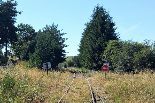 Cantal - Allanche - passage à niveau