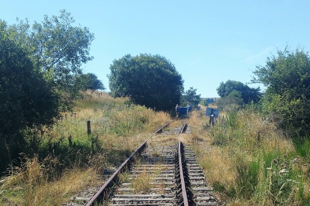 Cantal - Allanche - passage à niveau