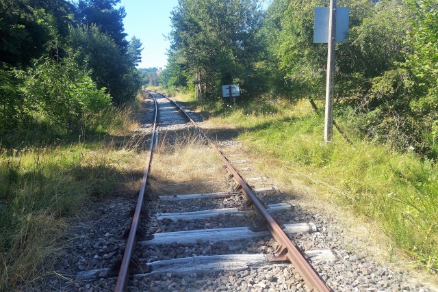 Cantal - Allanche - passage à niveau