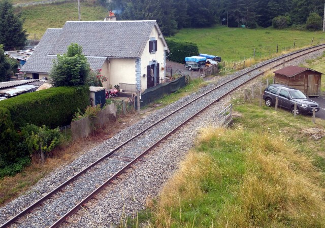 Cantal - Murat - passage à niveau