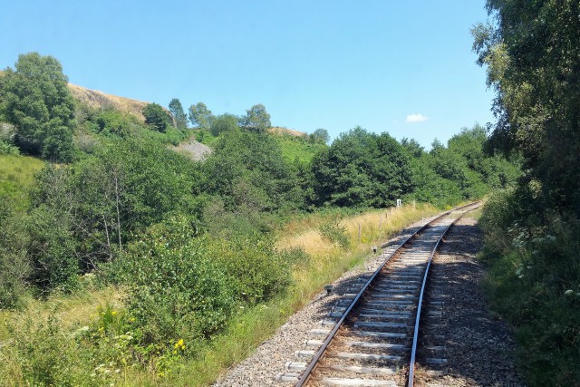 Cantal - Saint Amandin - passage à niveau