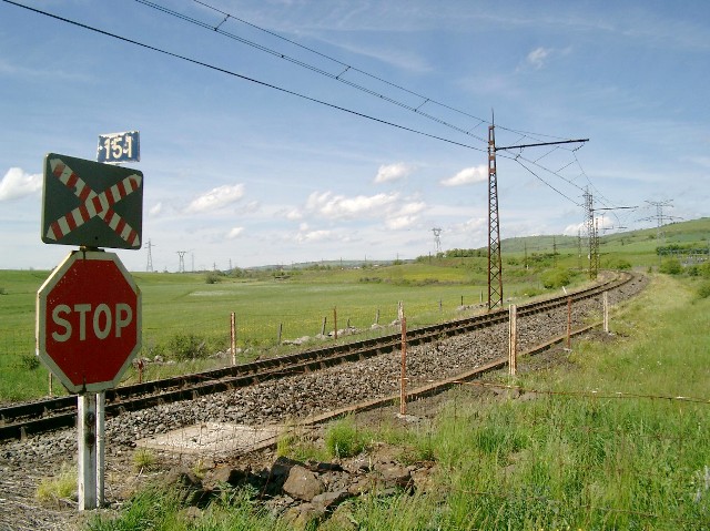 Cantal - Talizat - passage à niveau