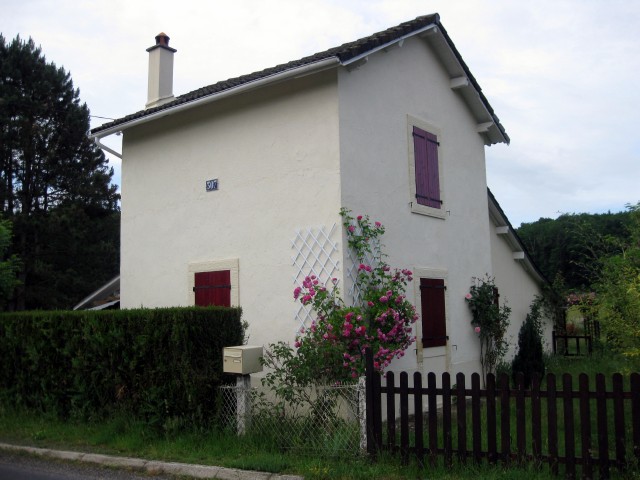 Cantal - Vebret - passage à niveau