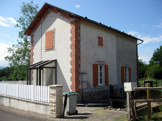 Cantal - Vebret - passage à niveau