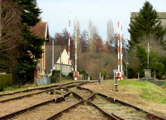 Cher - Aubigny sur Nère - passage à niveau