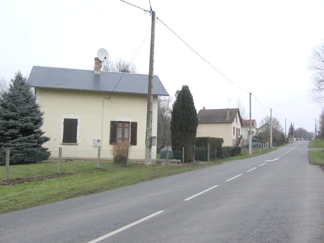 Creuse - Boussac Bourg - passage à niveau