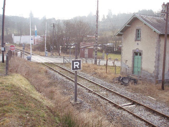 Creuse - Felletin - passage à niveau