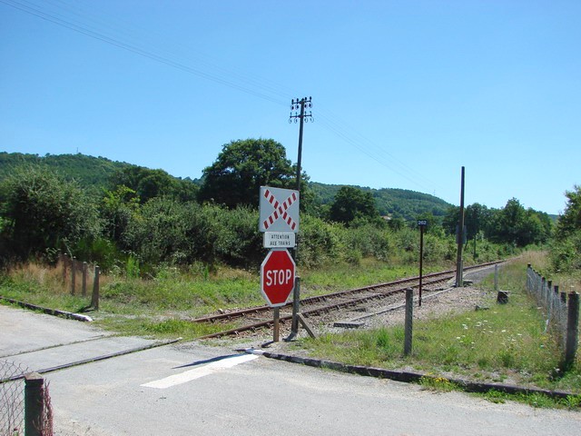 Creuse - Issoudun Létrieix - passage à niveau