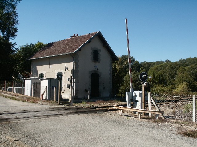 Creuse -  - passage à niveau