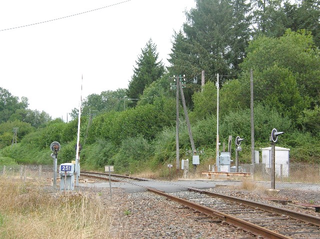 Creuse - Mérinchal - passage à niveau