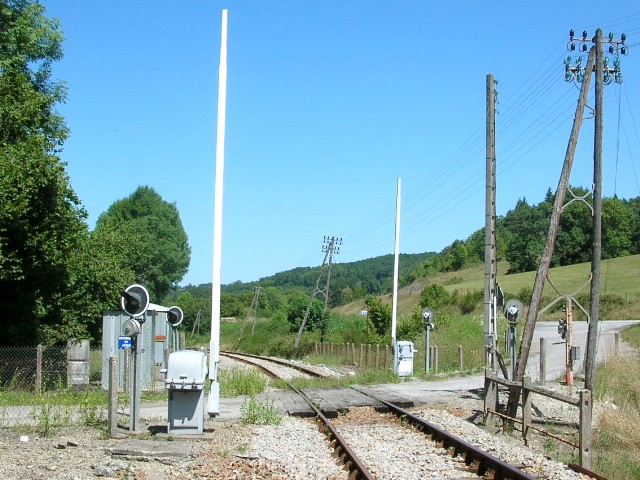 Creuse - Moutier Rozeille - passage à niveau