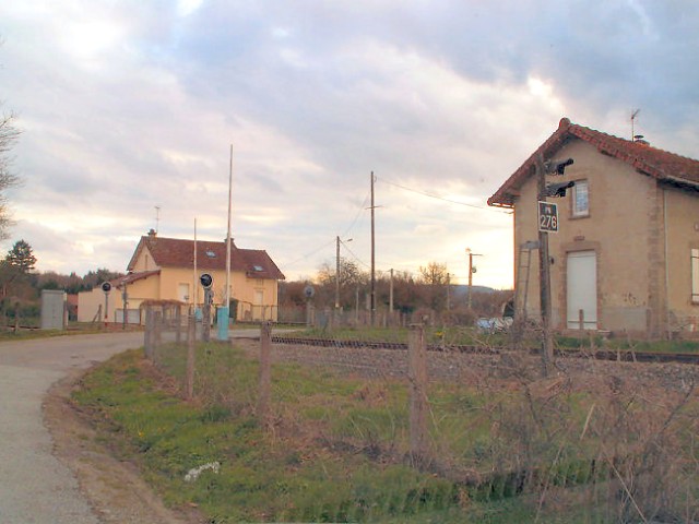 Creuse - Saint Dizier Leyrenne - passage à niveau