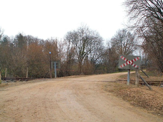 Creuse - Saint Dizier Leyrenne - passage à niveau