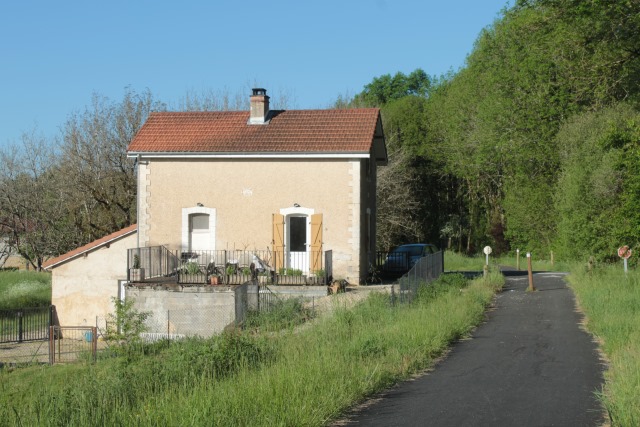 Dordogne - Carlux - passage à niveau