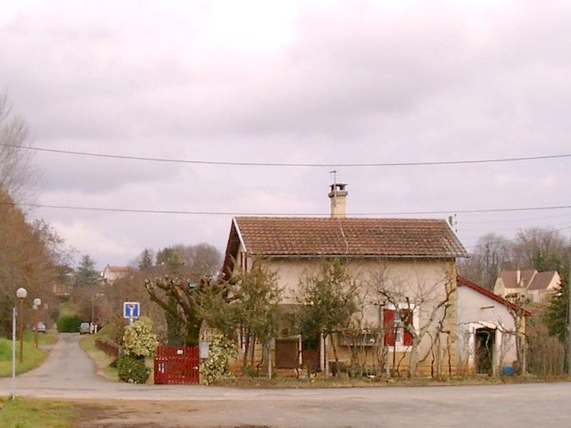 Dordogne - Sarlat la Canéda - passage à niveau