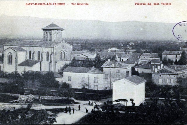 Drôme - Saint Marcel lès Valence - passage à niveau