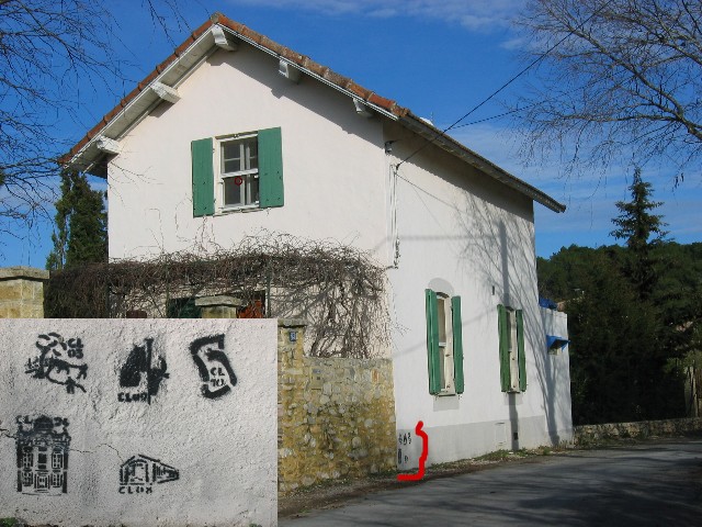 Gard - Aubais - passage à niveau