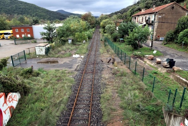 Gard - Saint Martin de Valgalgues - passage à niveau