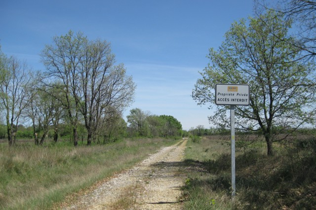 Gard - Saint Nazaire des Gardies - passage à niveau