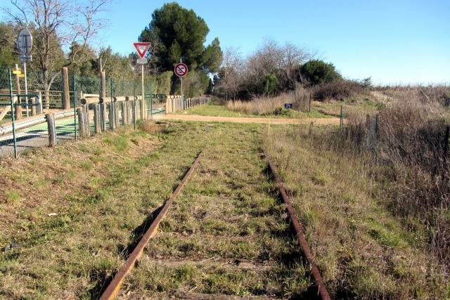 Gard - Vauvert - passage à niveau