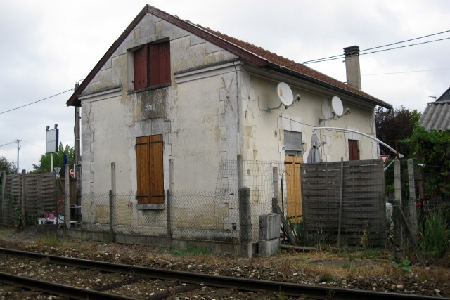 Gironde - Libourne - passage à niveau