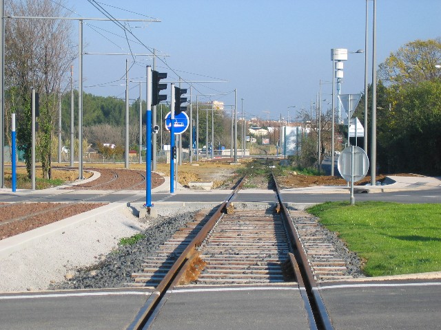 Hérault - Montpellier - passage à niveau