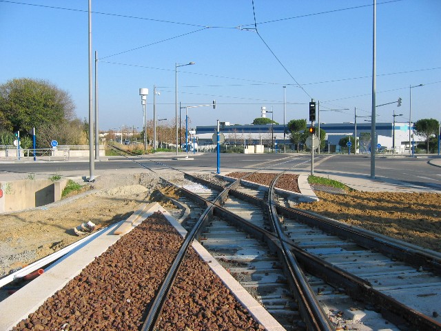 Hérault - Montpellier - passage à niveau