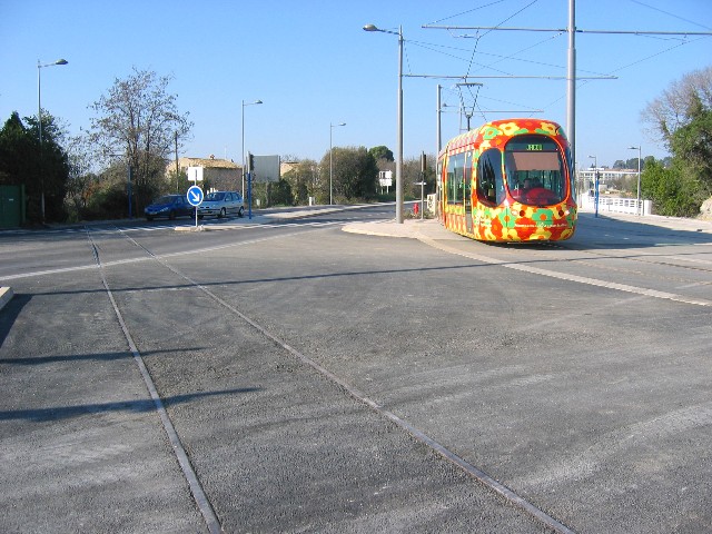 Hérault - Saint Jean de Védas - passage à niveau