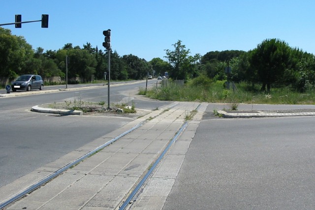 Hérault - Vendargues - passage à niveau