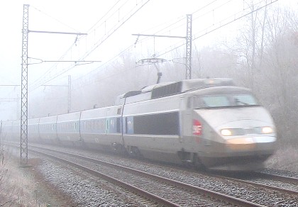 Livret Ligne de Chemin de Fer Train Grande Vitesse Conception TGV Méditerranée