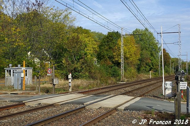 Indre - Reuilly - passage à niveau