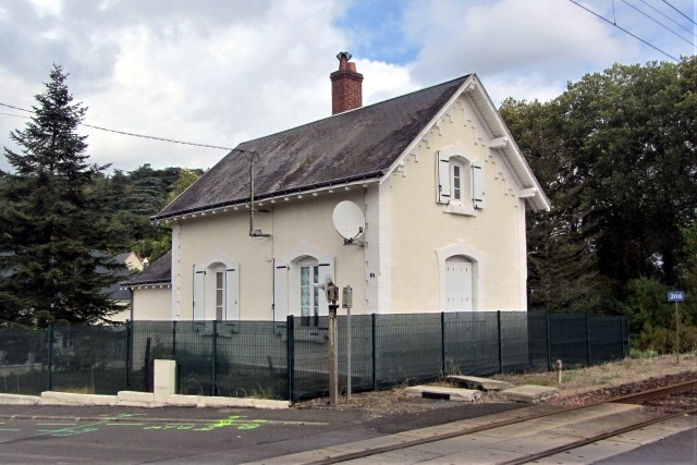 Loir et Cher - Chissay en Touraine - passage à niveau