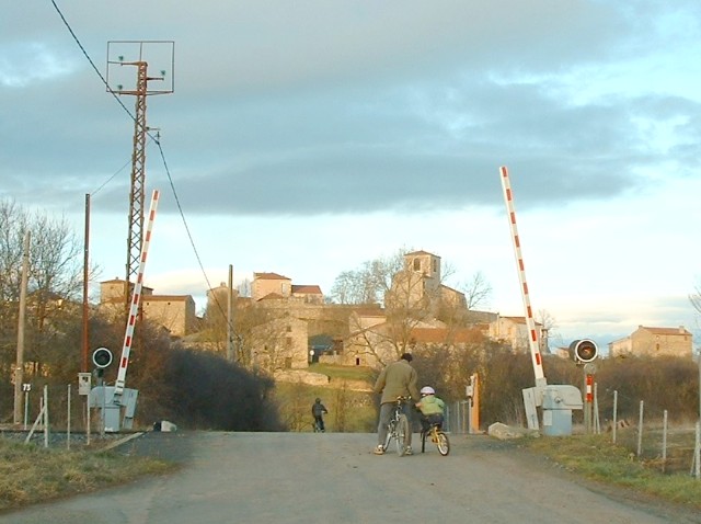 Haute Loire - Beaumont - passage à niveau