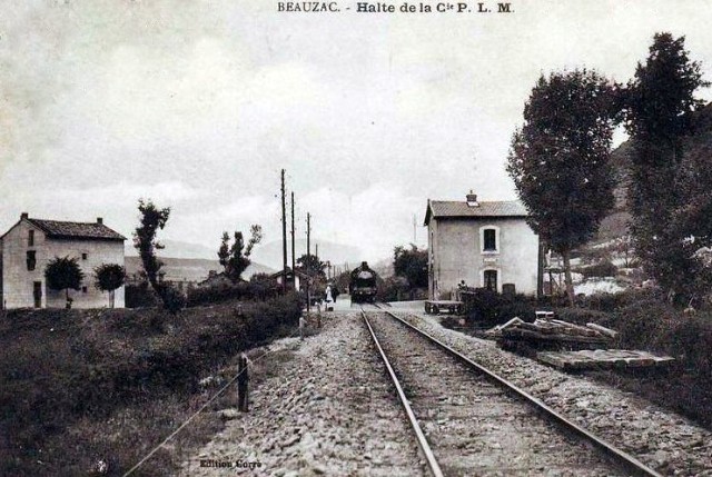 Haute Loire - Beauzac - passage à niveau