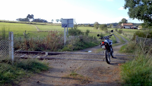 Haute Loire - Craponne sur Arzon - passage à niveau