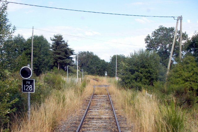 Haute Loire - Craponne sur Arzon - passage à niveau